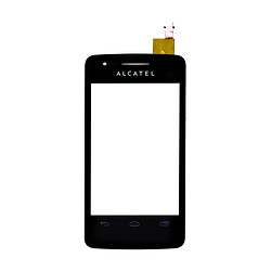 Тачскрін (сенсор) Alcatel 4030D One Touch S Pop, Чорний