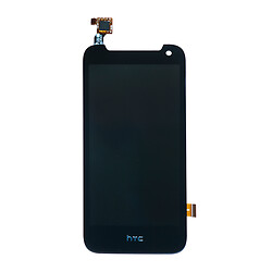 Дисплей (екран) HTC Desire 310, З сенсорним склом, Чорний