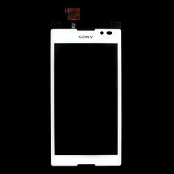 Тачскрин (сенсор) Sony C2305 Xperia C, Белый