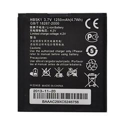 Аккумулятор Huawei Ascend U8650 MTC 955 / C8850 / T8620 / Y200T, Original, HB5K1