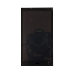 Дисплей (екран) HTC Desire 610, З сенсорним склом, Чорний