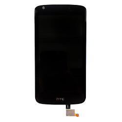 Дисплей (екран) HTC Desire 326G, High quality, З сенсорним склом, Без рамки, Чорний