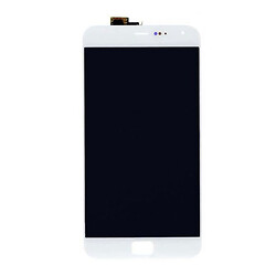 Дисплей (екран) Meizu MX4 Pro, З сенсорним склом, Білий