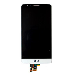 Дисплей (екран) LG D722 G3 s / D724 G3s Dual / D725 G3 / D728 G3 mini, З сенсорним склом, Білий