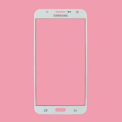 Скло Samsung J700F Galaxy J7 / J700H Galaxy J7, Білий