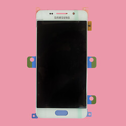 Дисплей (екран) Samsung A310 Galaxy A3 Duos, З сенсорним склом, Без рамки, OLED, Білий