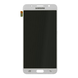 Дисплей (екран) Samsung J710 Galaxy J7, З сенсорним склом, Білий