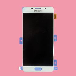 Дисплей (екран) Samsung A510 Galaxy A5 Duos / A5100 Galaxy A5, З сенсорним склом, Білий