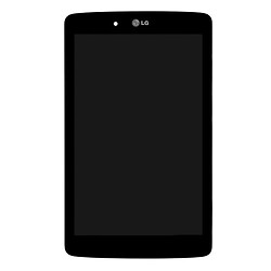 Дисплей (екран) LG V400 G Pad 7.0, З сенсорним склом, Чорний