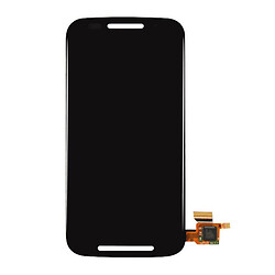 Дисплей (екран) Motorola XT1021 Moto E / XT1022 Moto E / XT1025 Moto E, З сенсорним склом, Чорний