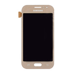 Дисплей (екран) Samsung J110 Galaxy J1 Duos / J111 Galaxy J1 Duos, З сенсорним склом, Золотий