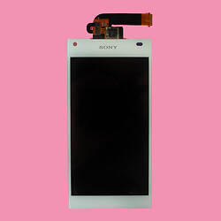 Дисплей (экран) Sony E5803 Xperia Z5 Compact / E5823 Xperia Z5 Compact, С сенсорным стеклом, Белый