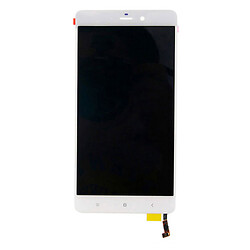 Дисплей (екран) Xiaomi Mi Note Pro, Original (PRC), З сенсорним склом, Без рамки, Білий