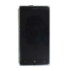 Дисплей (екран) Nokia Lumia 830, З сенсорним склом, Чорний