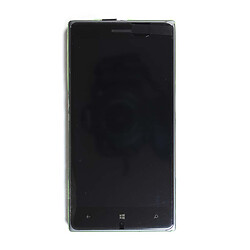 Дисплей (экран) Nokia Lumia 830, С сенсорным стеклом, Черный