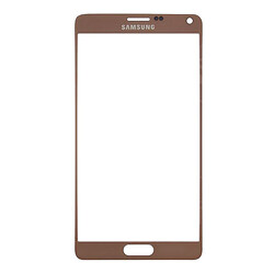 Скло Samsung N910h Galaxy Note 4, Золотий
