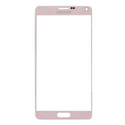 Скло Samsung N910h Galaxy Note 4, Рожевий