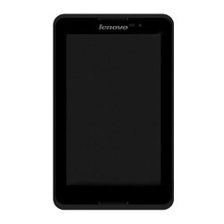 Дисплей (екран) Lenovo A3500 IdeaTab / A3500-H IdeaTab / A3500L IdeaTab, З сенсорним склом, Чорний