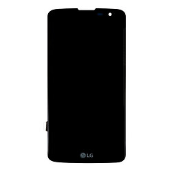 Дисплей (экран) LG X210 K7, С сенсорным стеклом, Черный