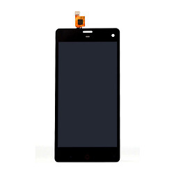 Дисплей (экран) ZTE Nubia Z7 mini, С сенсорным стеклом, Черный