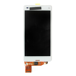 Дисплей (екран) Sony D5803 Xperia Z3 Compact / D5833 Xperia Z3 Compact, З сенсорним склом, Білий
