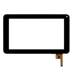Тачскрин (сенсор) под китайский планшет Cube U25GT / U26GT / Ployer Momo 9 Mrm-Power / ViewSonic ViewPad 70D, FPC-TP070011(DR1334), YC-0105, 300-N3803B-B00-V1.0, CZY6267A-FPC, 7.0 inch, 12 пин, 111 x 186 мм., Черный