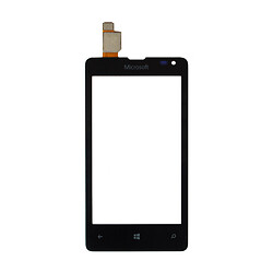 Тачскрин (сенсор) Nokia Lumia 435 Dual SIM / Lumia 532 Dual SIM, Черный