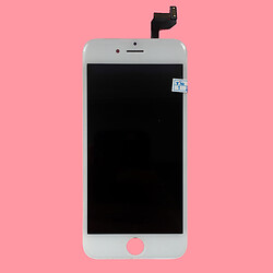 Дисплей (екран) Apple iPhone 6S, High quality, З рамкою, З сенсорним склом, Білий
