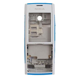 Корпус Nokia x2-00, High quality, Срібний