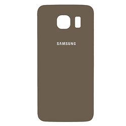 Задня кришка Samsung G920 Galaxy S6, High quality, Золотий