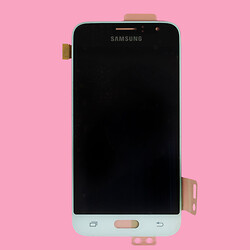 Дисплей (екран) Samsung J120 Galaxy J1, З сенсорним склом, Білий