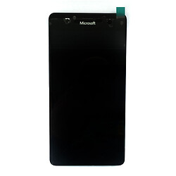Дисплей (екран) Nokia Lumia 950, З сенсорним склом, Чорний