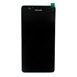 Дисплей (екран) Nokia Lumia 950, High quality, З сенсорним склом, Без рамки, Чорний