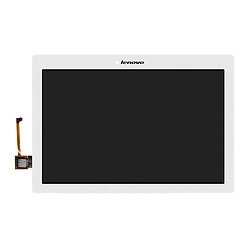 Дисплей (экран) Lenovo A10-70F Tab 2 / A10-70L Tab 2, С сенсорным стеклом, Белый