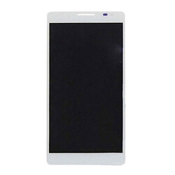 Дисплей (екран) Huawei MT1-U06 Ascend Mate, З сенсорним склом, Білий