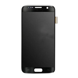 Дисплей (екран) Samsung G930 Galaxy S7, З сенсорним склом, Без рамки, OLED, Чорний