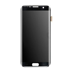 Дисплей (екран) Samsung G935 Galaxy S7 Edge Duos / G935FD Galaxy S7 EDGE Duos, З сенсорним склом, Чорний