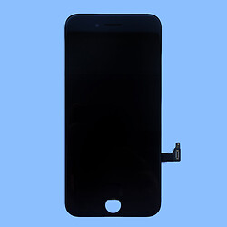 Дисплей (екран) Apple iPhone 7, High quality, З рамкою, З сенсорним склом, Чорний