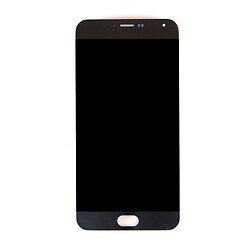 Дисплей (экран) Meizu M2 Note, High quality, Без рамки, С сенсорным стеклом, Черный