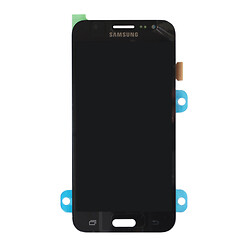 Дисплей (екран) Samsung J500F Galaxy J5 / J500H Galaxy J5, З сенсорним склом, Без рамки, TFT, Чорний