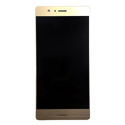 Дисплей (екран) Huawei Ascend G9 Lite / Ascend P9 Lite, З сенсорним склом, Золотий