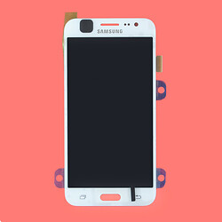 Дисплей (екран) Samsung J500F Galaxy J5 / J500H Galaxy J5, З сенсорним склом, Без рамки, TFT, Білий