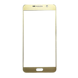 Скло Samsung N920 Galaxy Note 5 / N9200 Galaxy Note 5 Dual Sim, Золотий