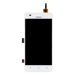 Дисплей (экран) Huawei Y3 II, С сенсорным стеклом, Белый