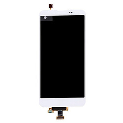 Дисплей (екран) LG K500DS X View / K500N X screen, З сенсорним склом, Білий