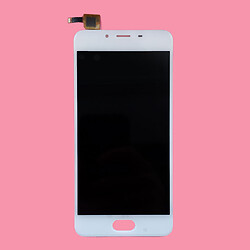 Дисплей (екран) Meizu U10, High quality, Без рамки, З сенсорним склом, Білий