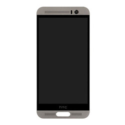 Дисплей (екран) HTC One M9 Plus, High quality, Без рамки, З сенсорним склом, Чорний