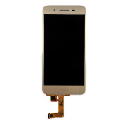 Дисплей (екран) Huawei Enjoy 5s / GR3, З сенсорним склом, Золотий