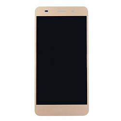 Дисплей (екран) Huawei Honor 5A / Y6 II, High quality, Без рамки, З сенсорним склом, Золотий