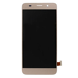Дисплей (экран) Huawei Ascend Y6 / Honor 4A, С сенсорным стеклом, Золотой